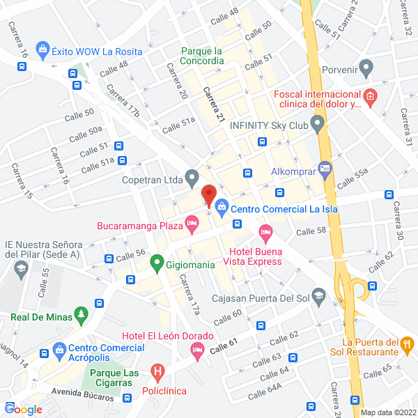 Map of Cosmeticos Todo Belleza