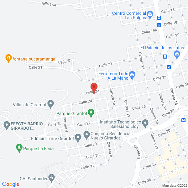 Map of Cosmeticos Yafey