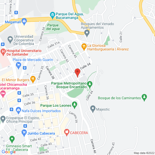 Map of Deportivos Edward S