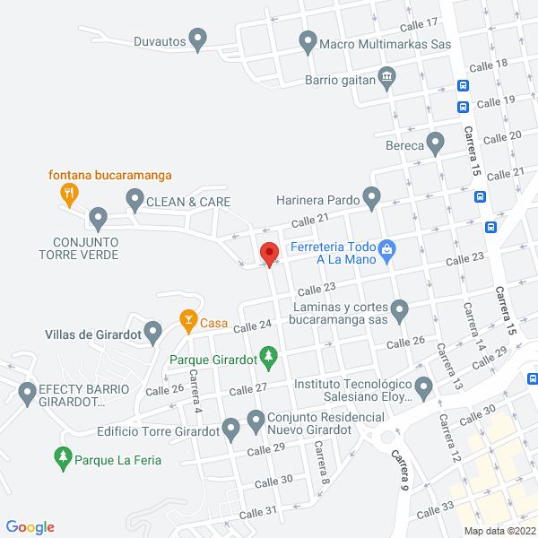 Map of Confecciones Esteban
