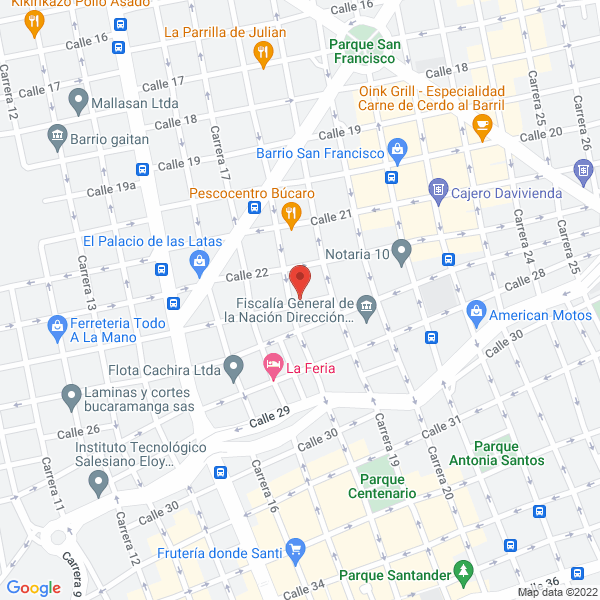 Map of Importadora Dinoc