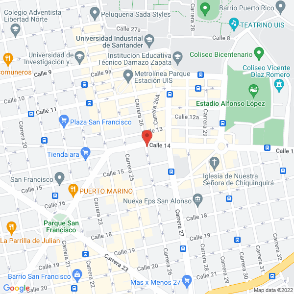 Map of Incluarte - Inclusion A Traves Del Arte