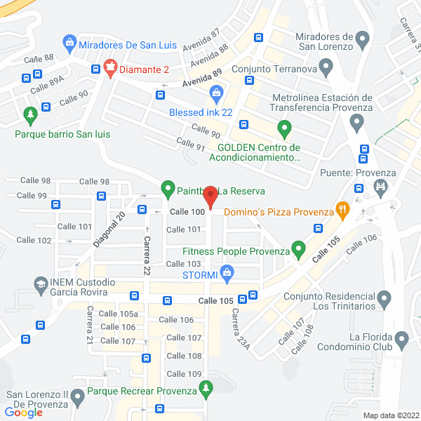 Map of Incotex