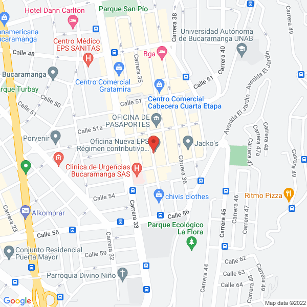 Map of Nata Lie Boutique