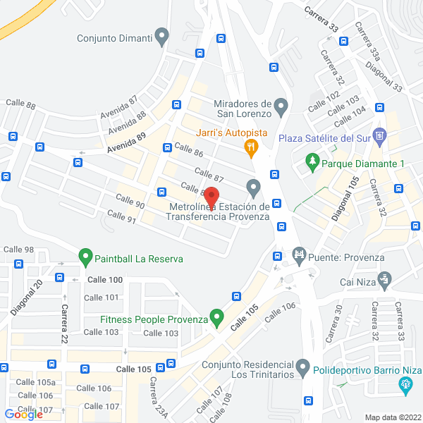 Map of Salem Accesorios