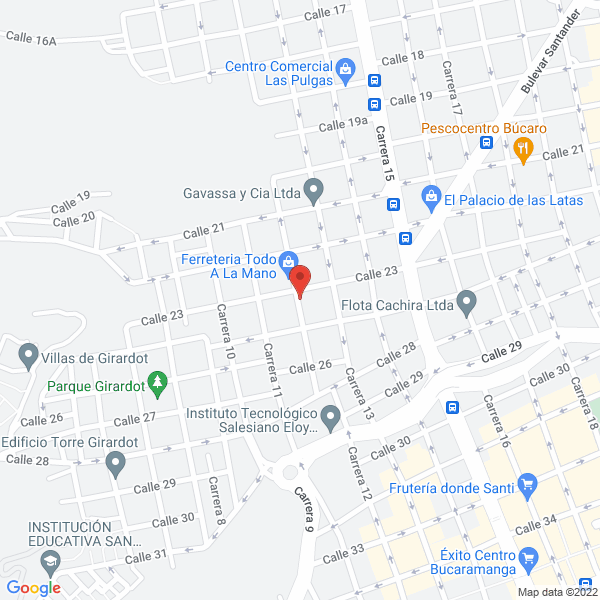 Map of Servimontacargas Jr