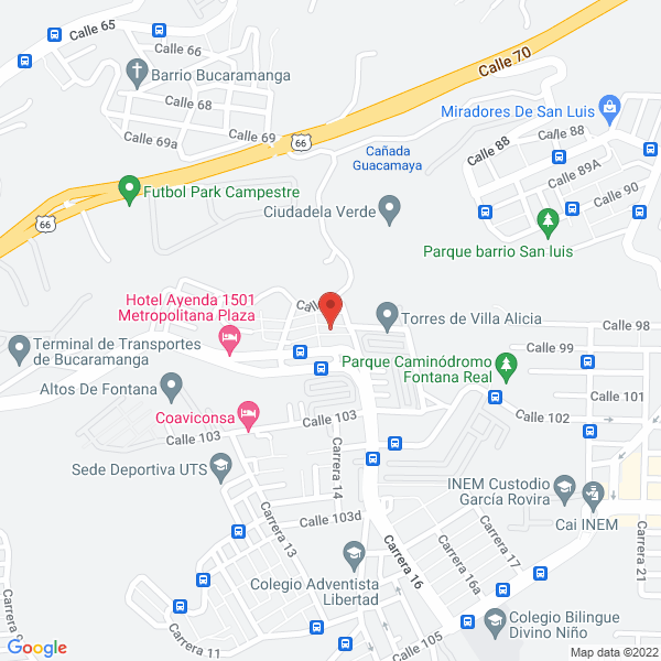 Map of Servinet.Com Diamante II
