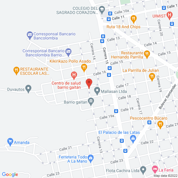 Map of Sg Distribuciones