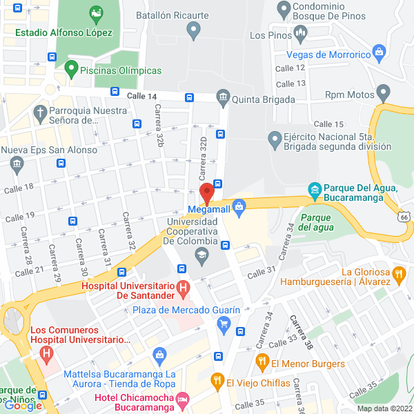 Map of Siae Papelería