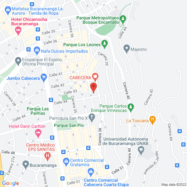 Map of Silvia Chacón - Opalo