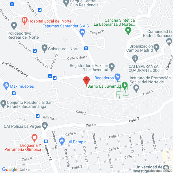 Map of Calzado Silvia Leather