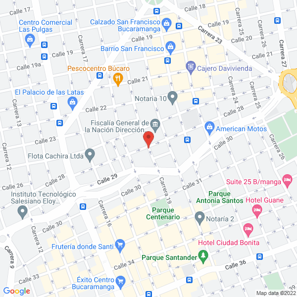 Map of Usados El Paraíso