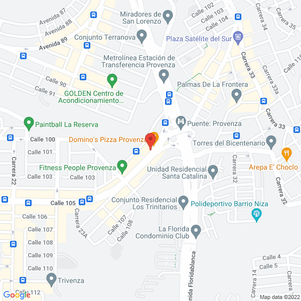 Map of Uva Fashion Bucaramanga