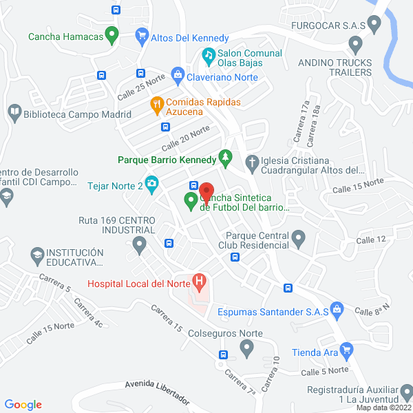 Map of Variedades Mágicas La 12
