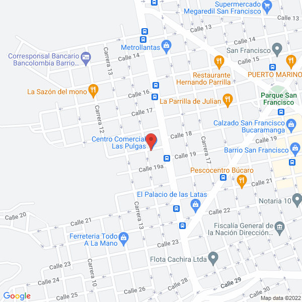 Map of Variedades Oscar Hernandez