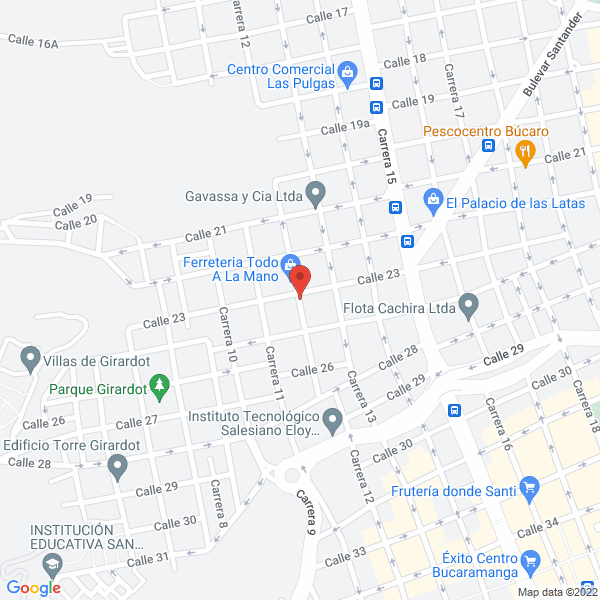 Map of Vent-Repuestos