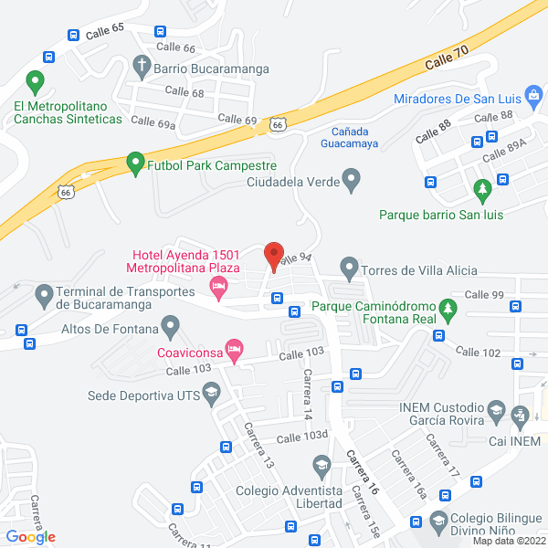Map of Vestigio Store