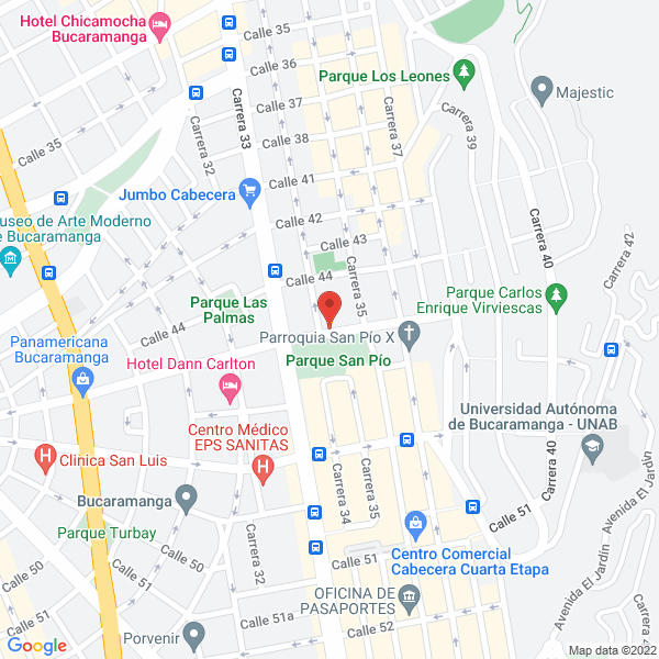 Map of Zandunga Cafe-Restaurante