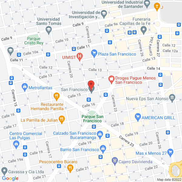 Map of Zapatitos Fashion