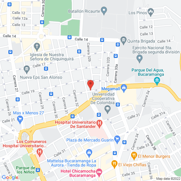 Map of Zulma Monrroy Asesorías