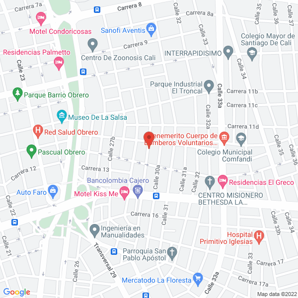Map of Fabrifarma S.A.
