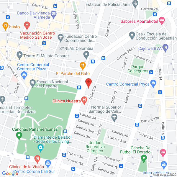 Map of Ingequipos Automotriz Ltda