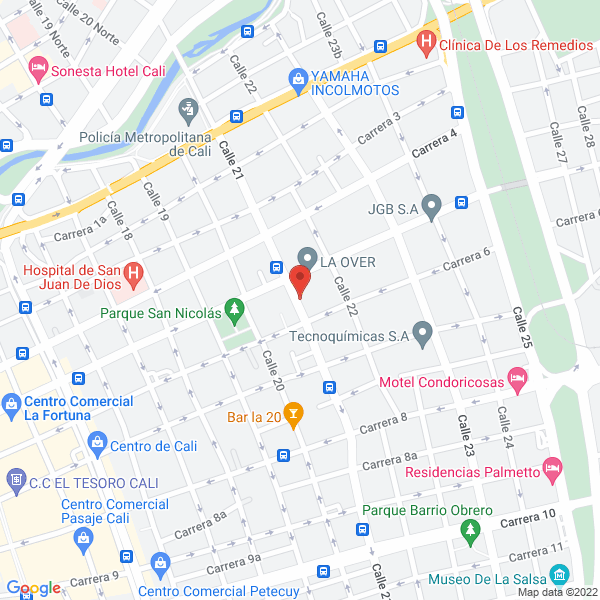 Map of Artes E Impresos Cali S.A.S.