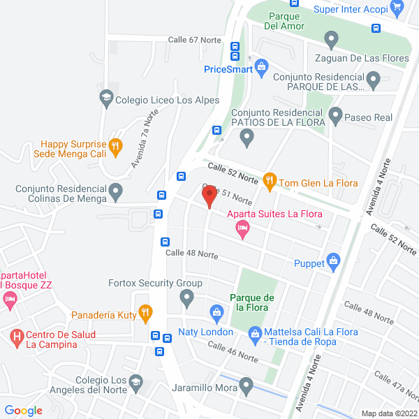 Map of Cuidado Vital En Casa