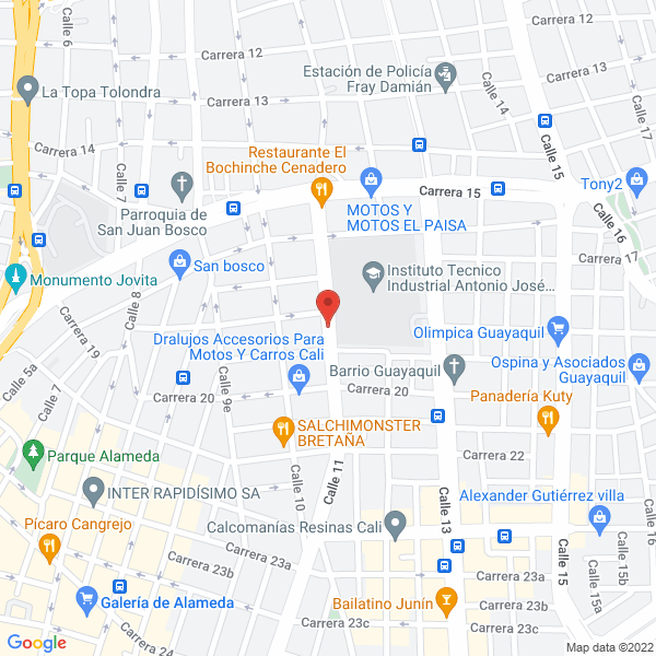 Map of Fundacion Educativa Compromiso