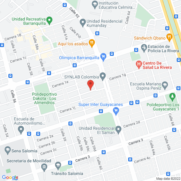 Map of Tecprocon Ltda.
