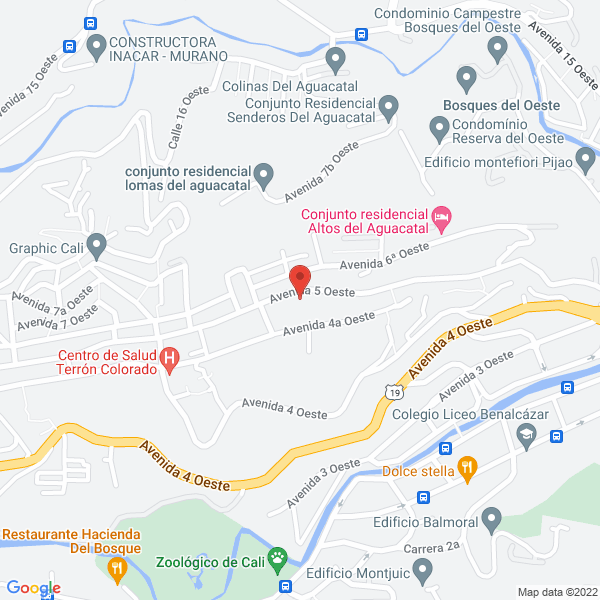 Map of Fundación Sol & Luna