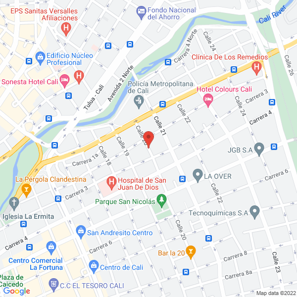 Map of 2.E.M. Publicidad