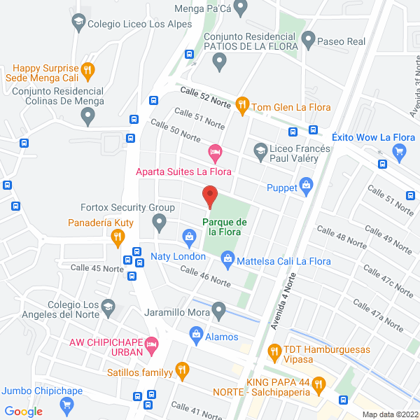 Map of Inter Supply S.A.S.