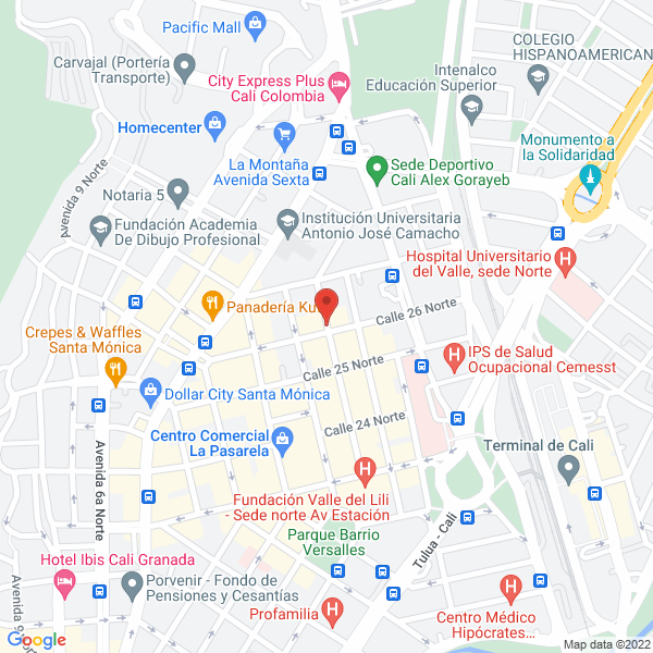 Map of Diego Levin Legarda