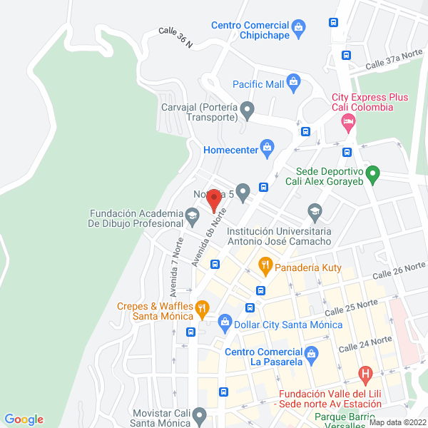 Map of Agp Colombia