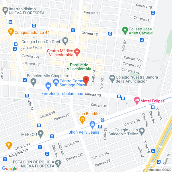 Map of Brilladora Y Aseo La Especial