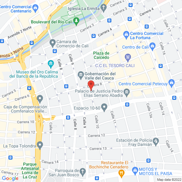 Map of Bordados Singer