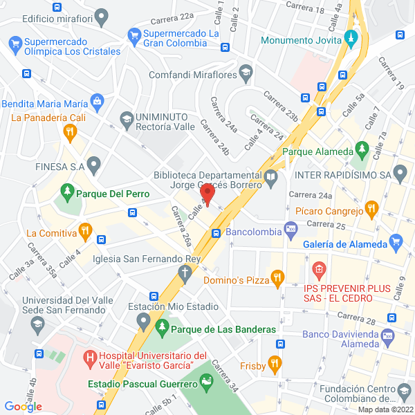 Map of Videonet S.A.S.