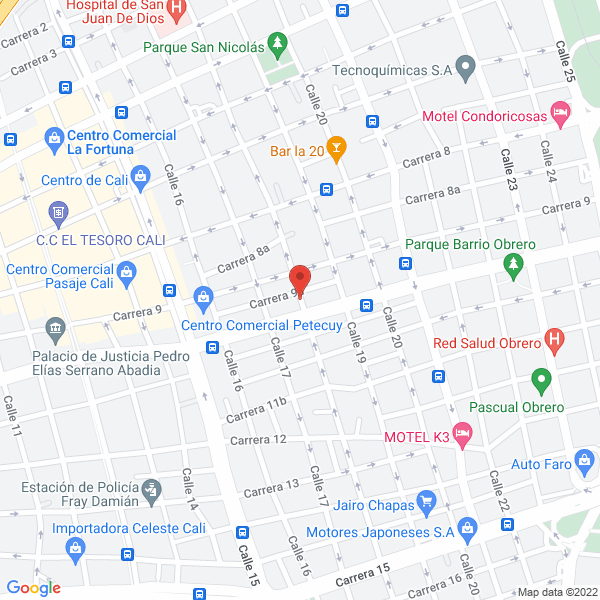 Map of Indugracol Ltda.