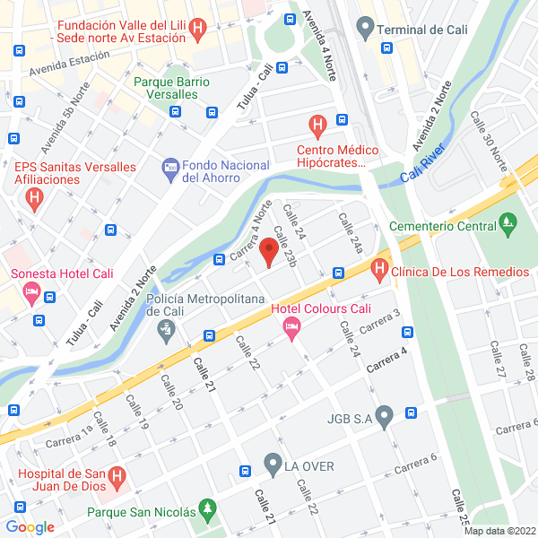 Map of Grupo Cardiológico De Los Remedios Ltda.