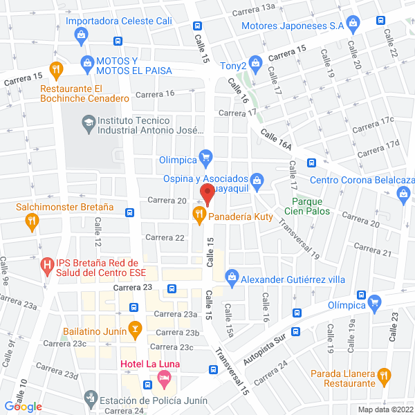 Map of Texplast Ltda.