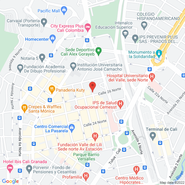 Map of Somos Facilitadores S.A.S.