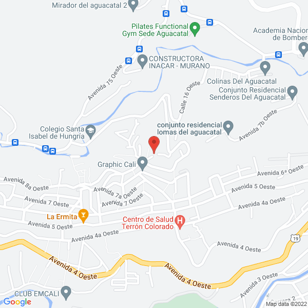 Map of Fumiservicios Cali