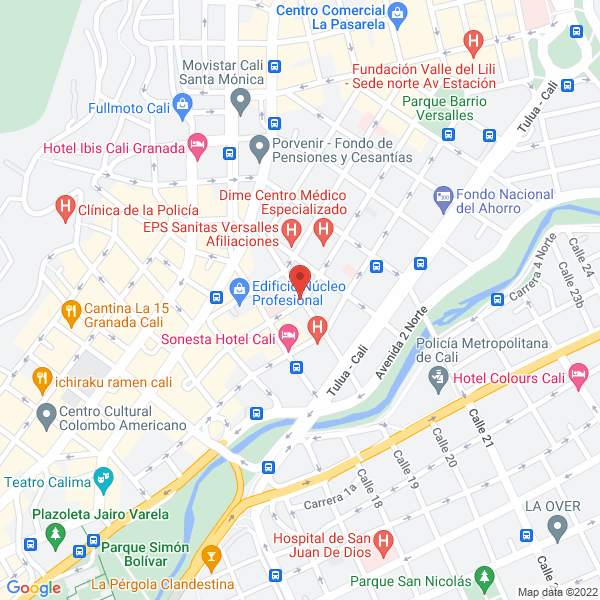 Map of González Zúñiga Jesús Hernando