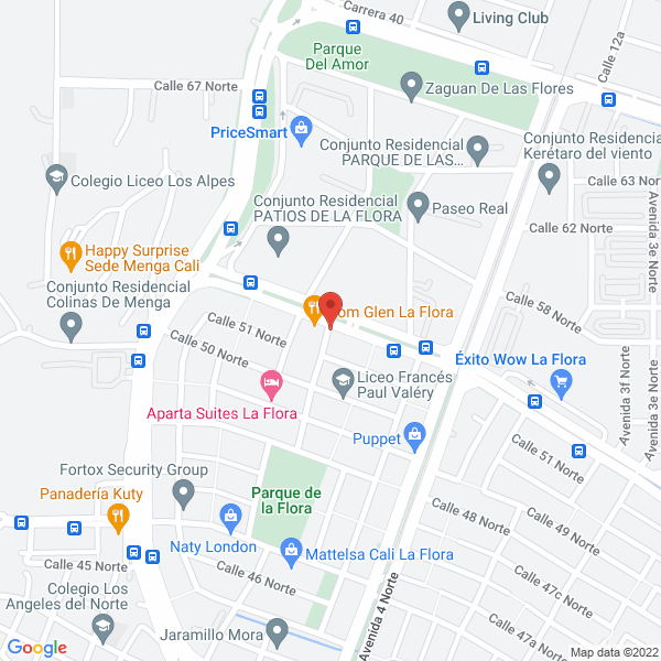Map of Cesm Y Asociados