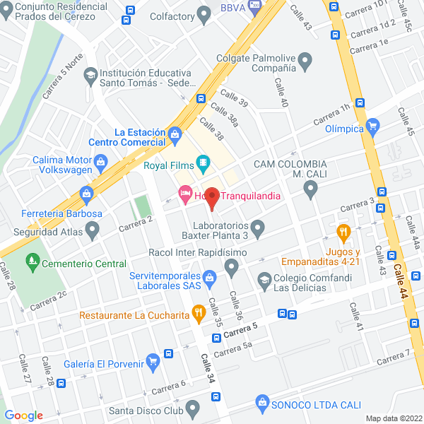 Map of Fabricación & Mercadeo S.A.S.
