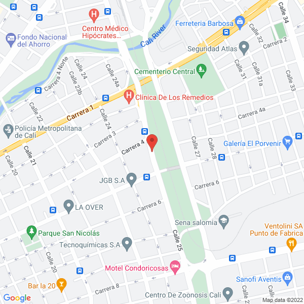 Map of Jr Servicar