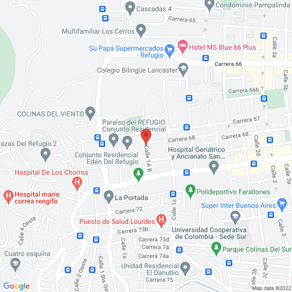 Map of Empresariales Tello & Cuellar S.A.S.