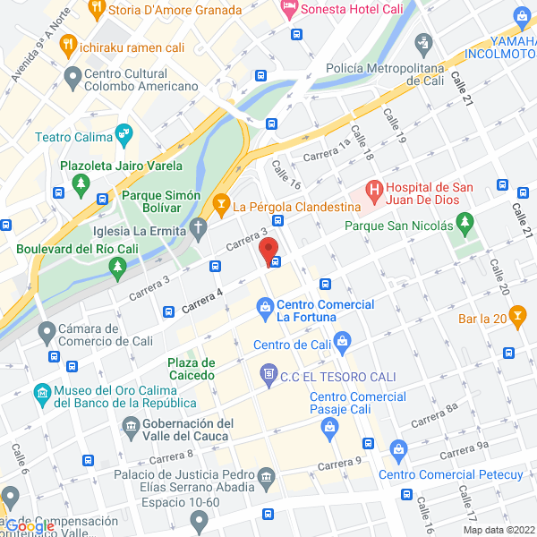 Map of Inmobiliaria Santa Ana