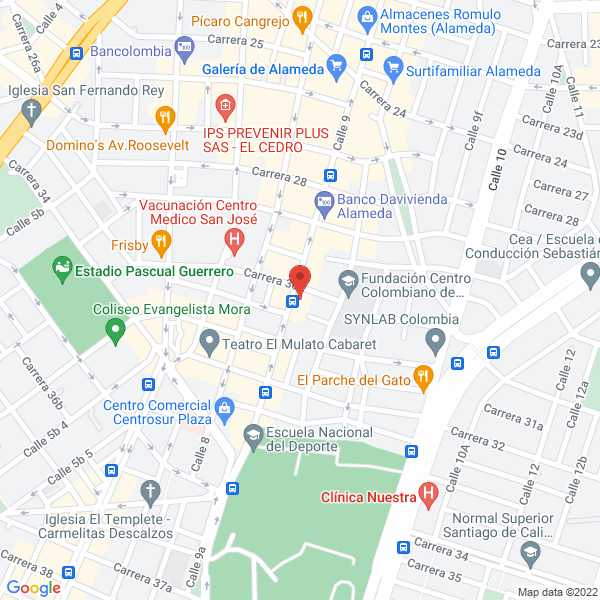 Map of La Nueva Imagen Del Mueble